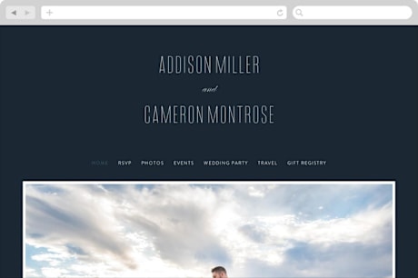 Wedding Website