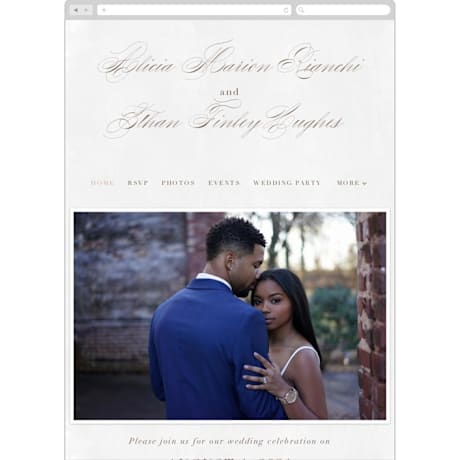 Wedding Website