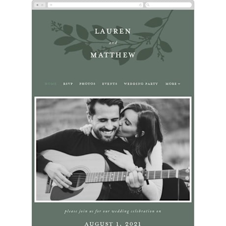 Wedding Website