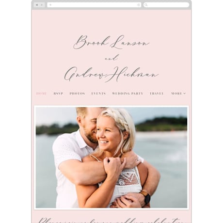 Wedding Website