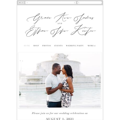 Wedding Website