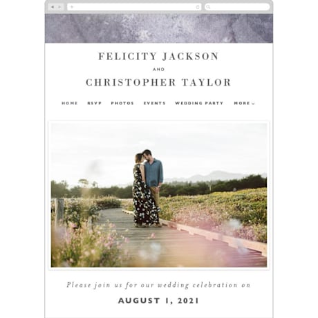 Wedding Website