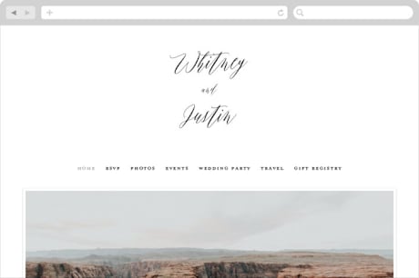 Wedding Website