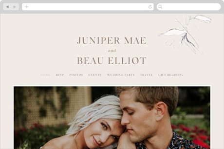 Wedding Website