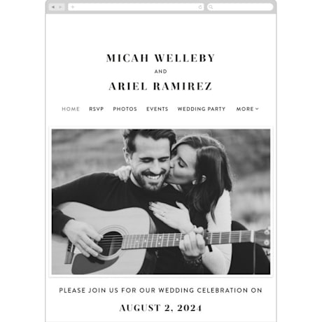 Wedding Website