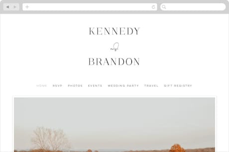 Wedding Website