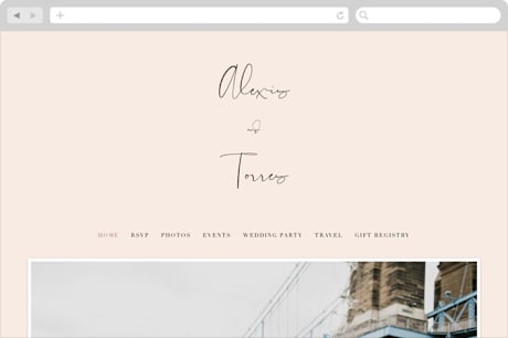 Wedding Website