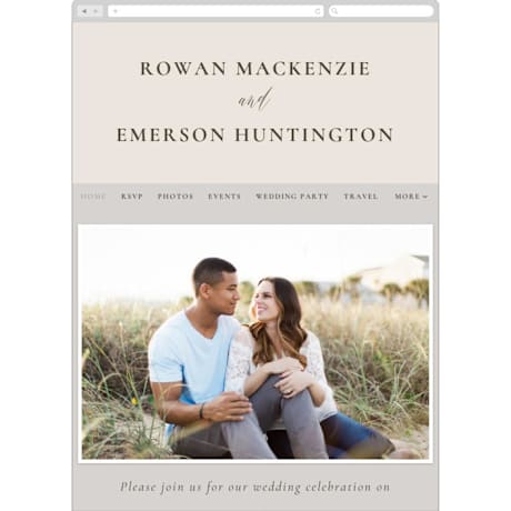 Wedding Website
