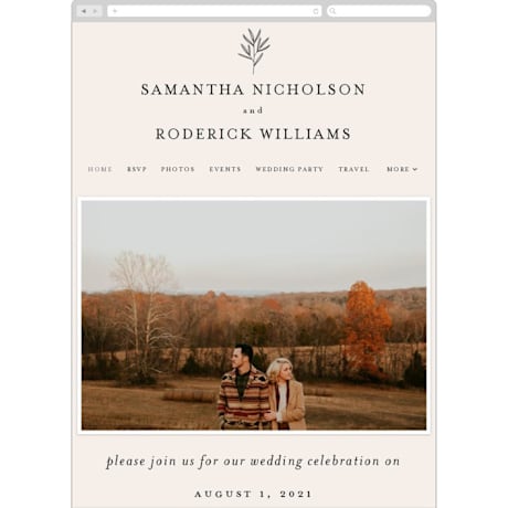 Wedding Website