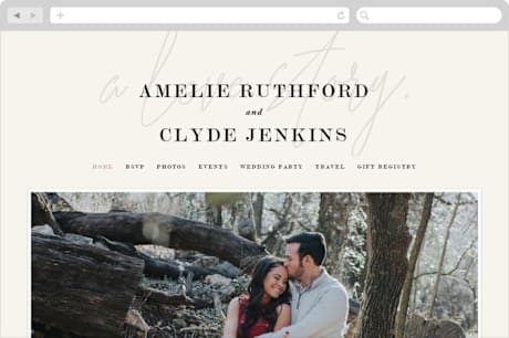 Wedding Website