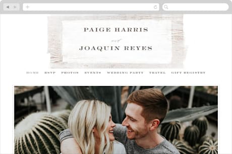Wedding Website