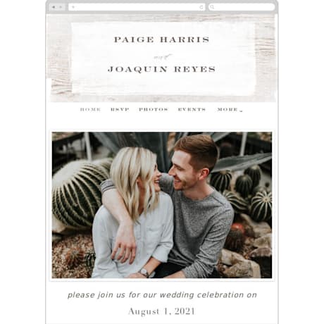 Wedding Website