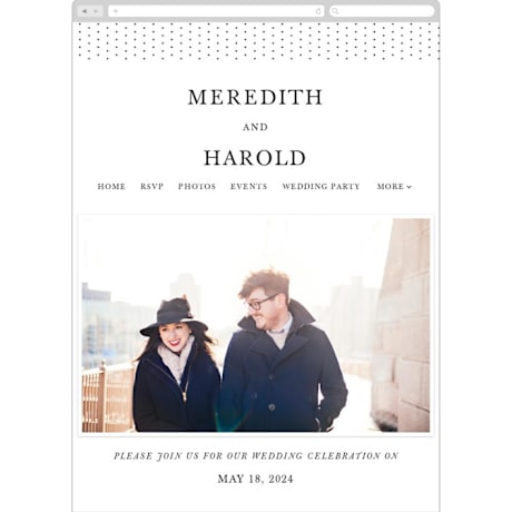 Wedding Website