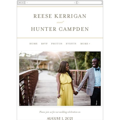 Wedding Website