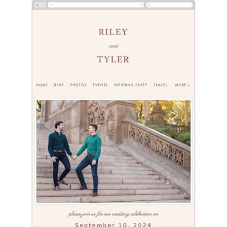 Wedding Website
