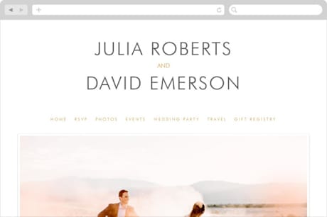 Wedding Website