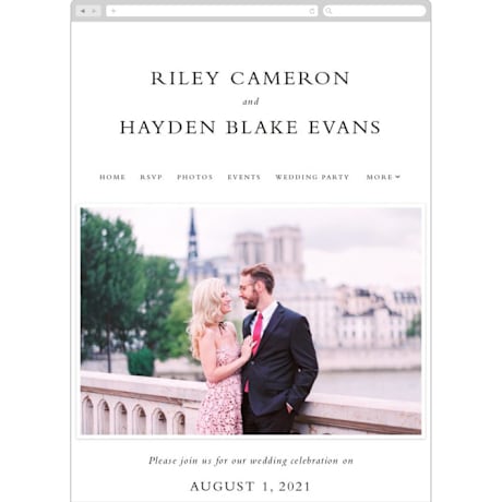 Wedding Website