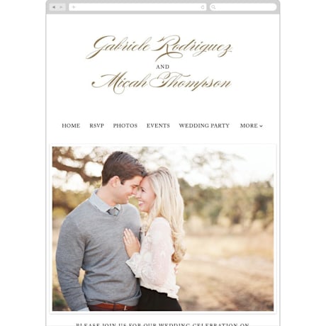 Wedding Website