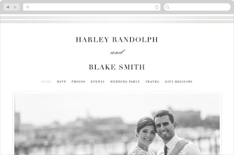 Wedding Website