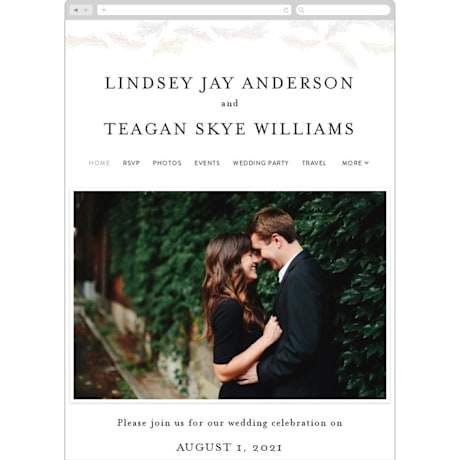 Wedding Website