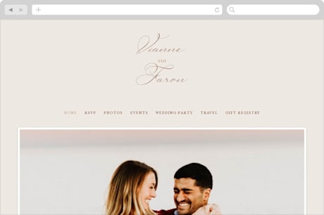 Wedding Website