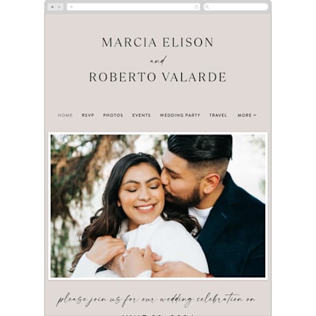 Wedding Website