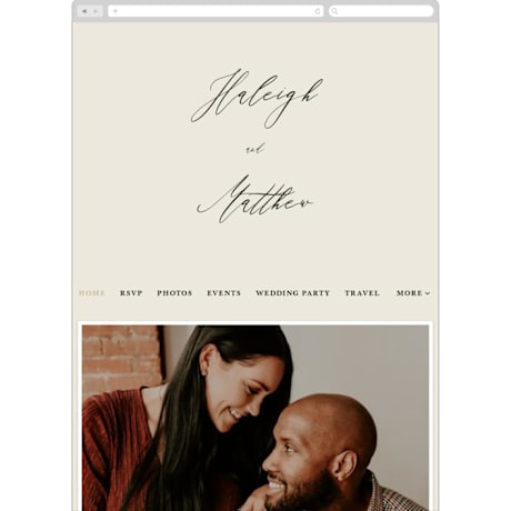 Wedding Website