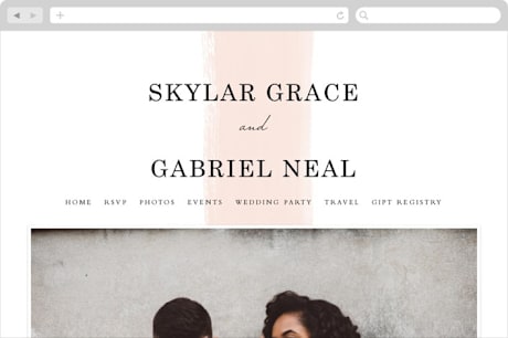 Wedding Website