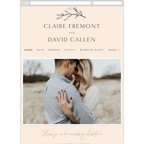 Wedding Website