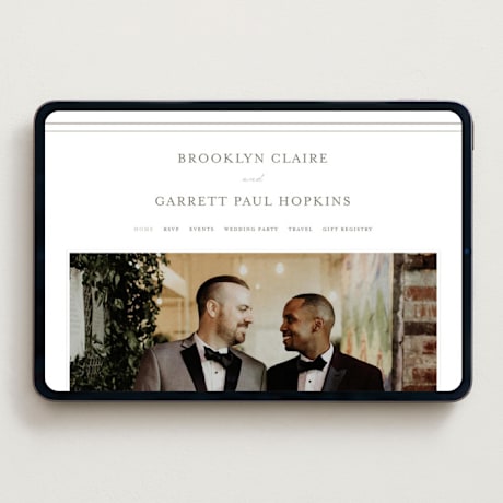 Wedding Website