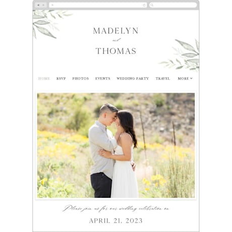 Wedding Website