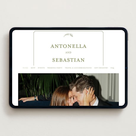Wedding Website