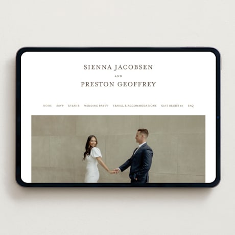 Wedding Website