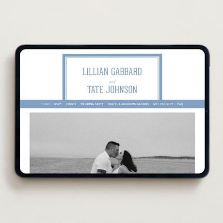 Wedding Website