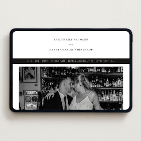Wedding Website