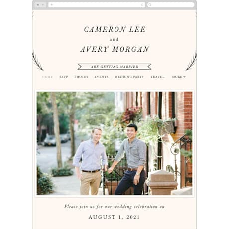 Wedding Website