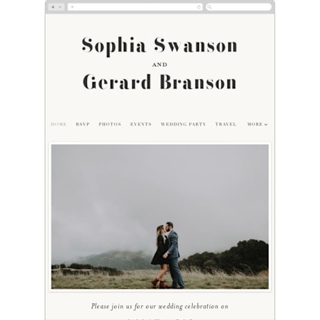 Wedding Website