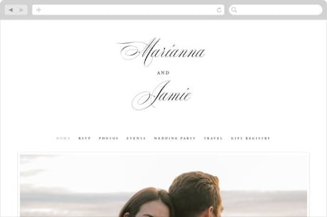 Wedding Website