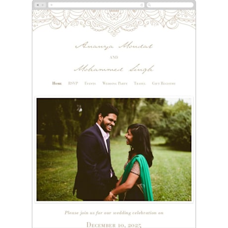 Wedding Website