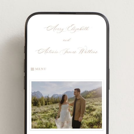 Wedding Website