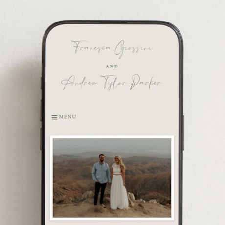 Wedding Website
