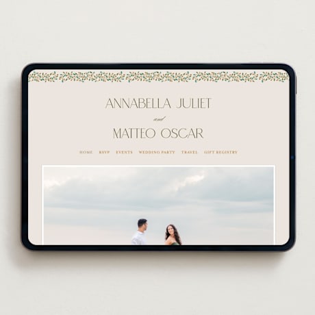 Wedding Website
