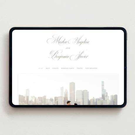 Wedding Website