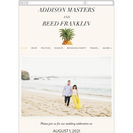 Wedding Website