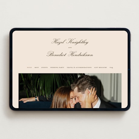 Wedding Website