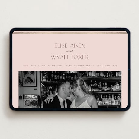Wedding Website