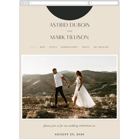 Wedding Website