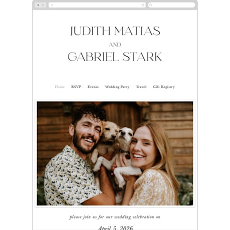 Wedding Website