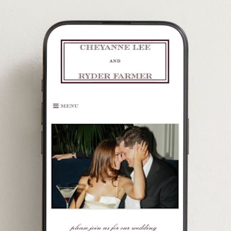 Wedding Website