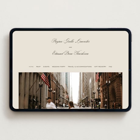 Wedding Website
